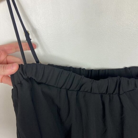 NWT Show Me Your Mumu Tiered Ruffle Maxi Dress Colorblock Black White Size Small - Picture 6 of 11